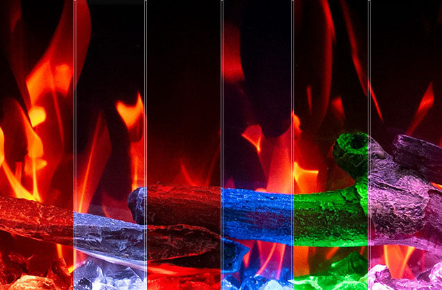 Royal Pro Wall-Mounted Electric Fireplace - 140 cm
