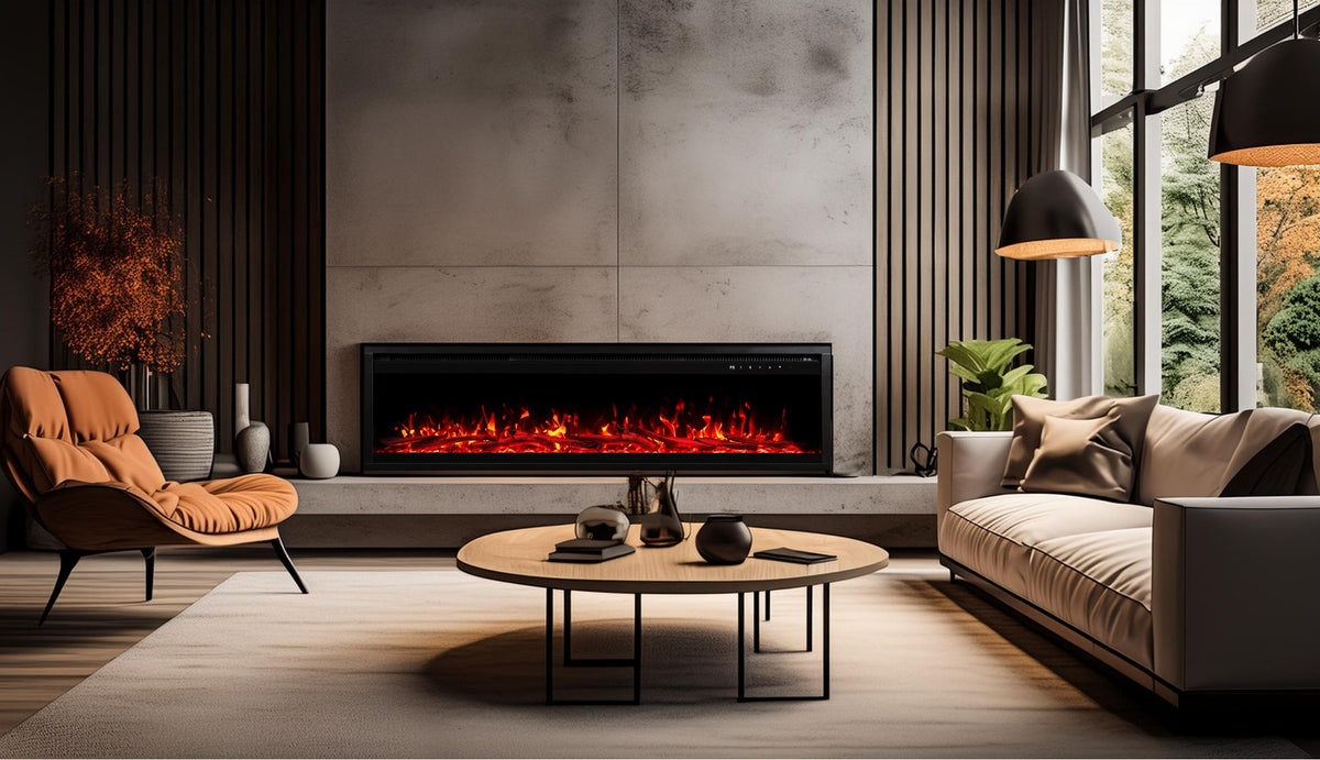 Chimenea eléctrica Royal Pro - 180 cm