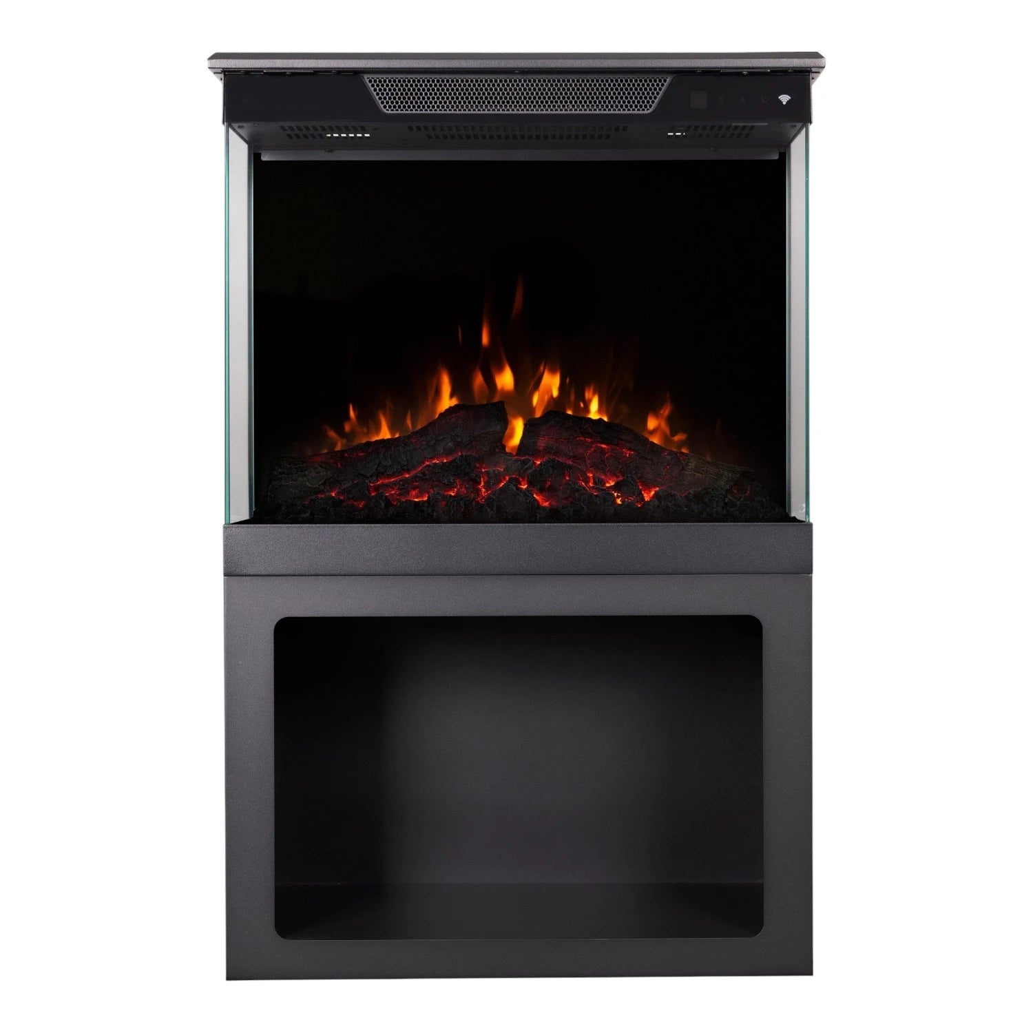 Chimenea eléctrica Tower + soporte de 71 cm