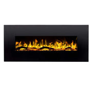 Chimenea Eléctrica Negra Albion de 128 cm