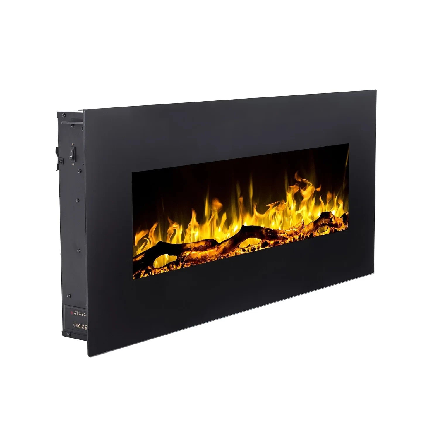 Chimenea eléctrica de pared Albion 110 cm – Sin calor