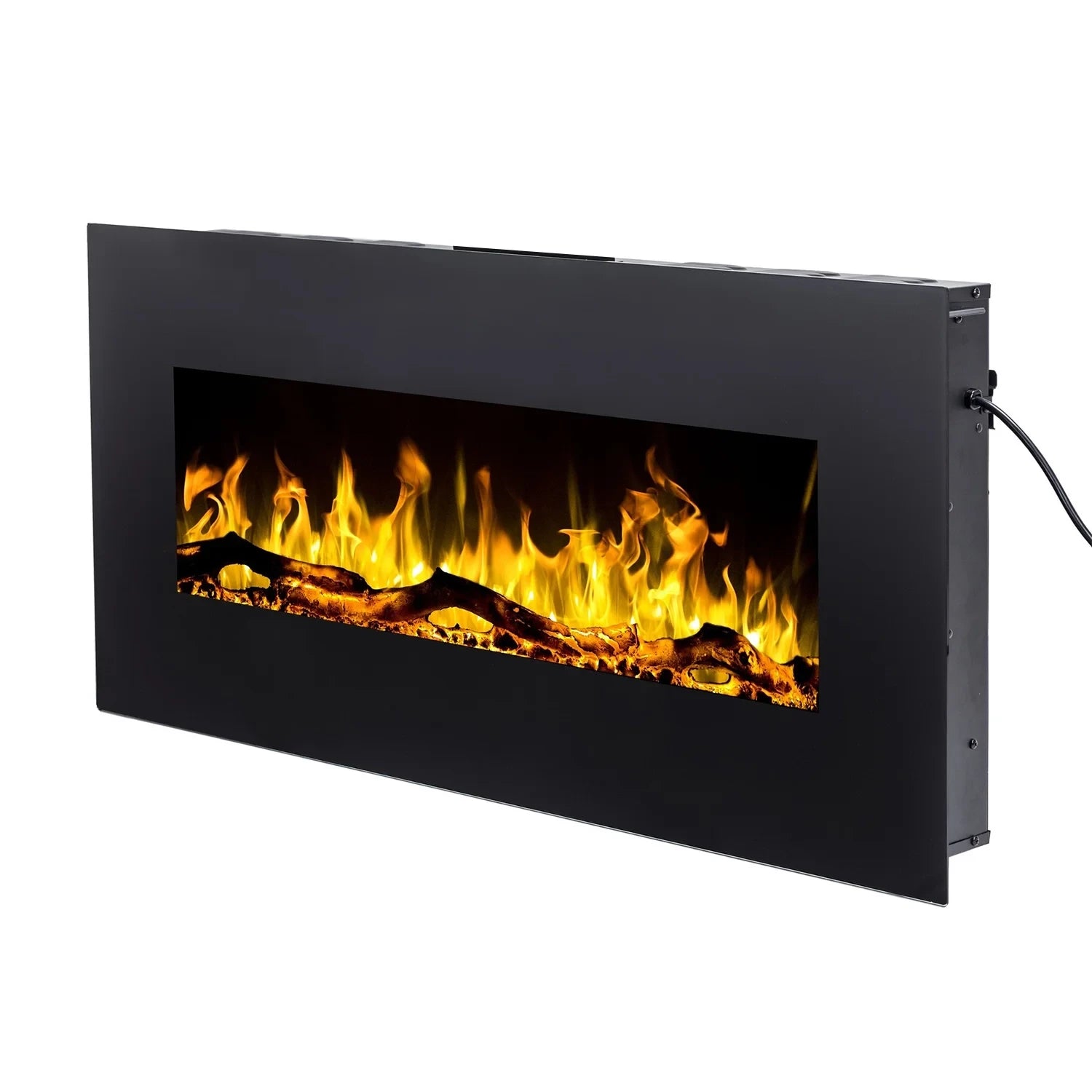 Chimenea eléctrica de pared Albion 110 cm – Sin calor