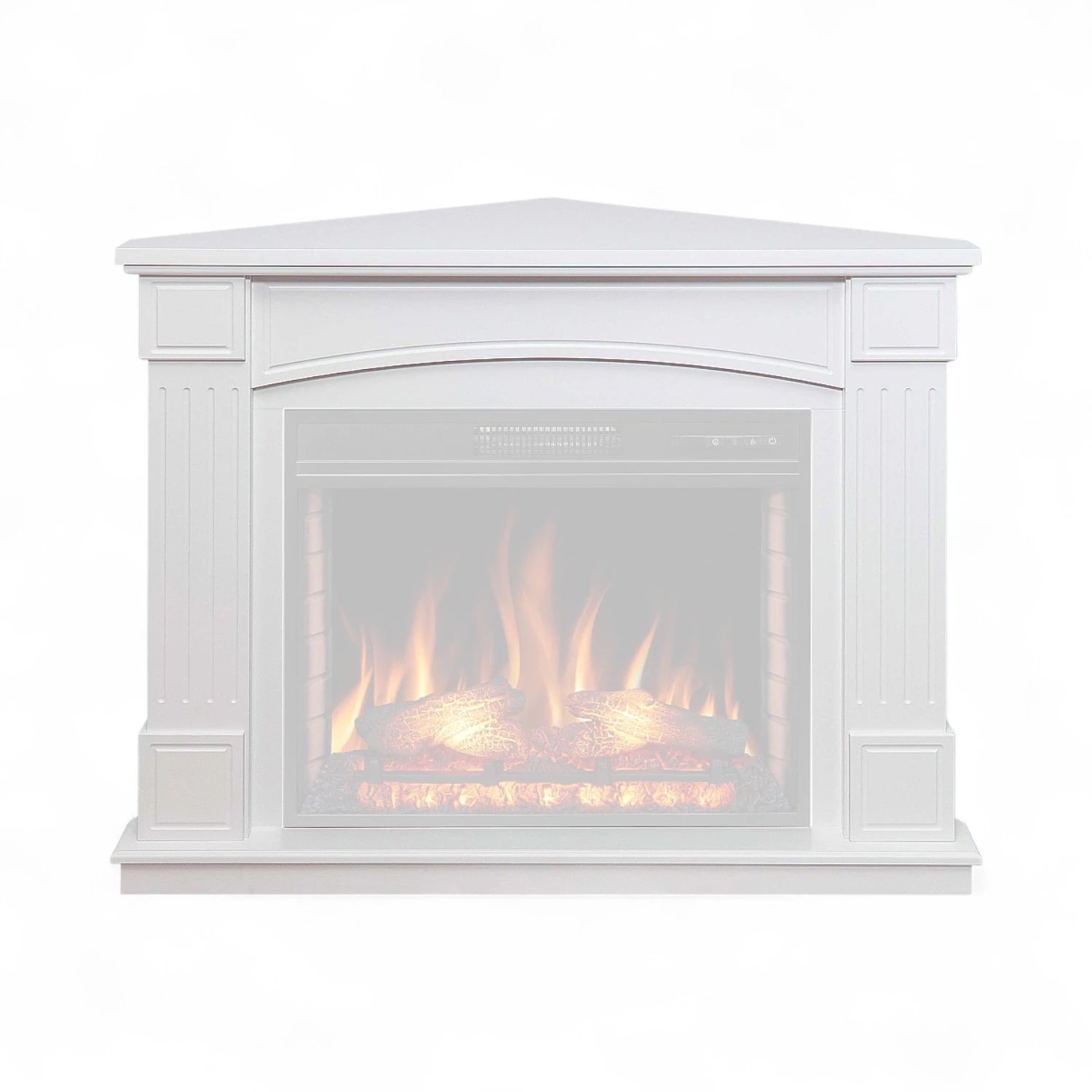Chimenea Esquinera Boston – Blanco (Solo Marco)