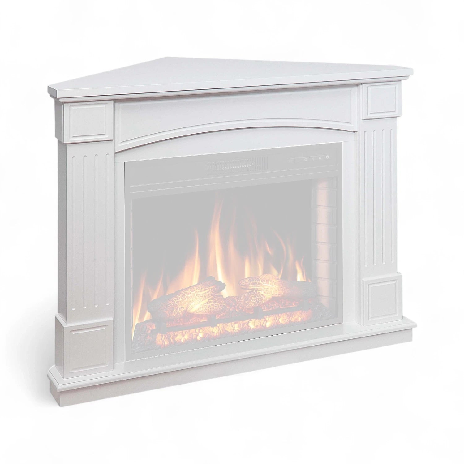 Chimenea Esquinera Boston – Blanco (Solo Marco)