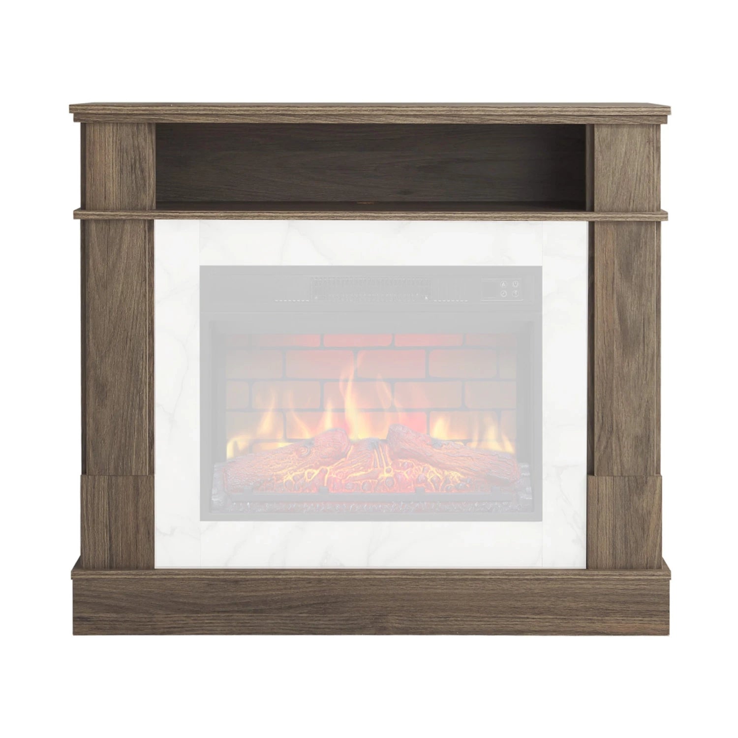 Chimenea For – Roble gris (solo marco)