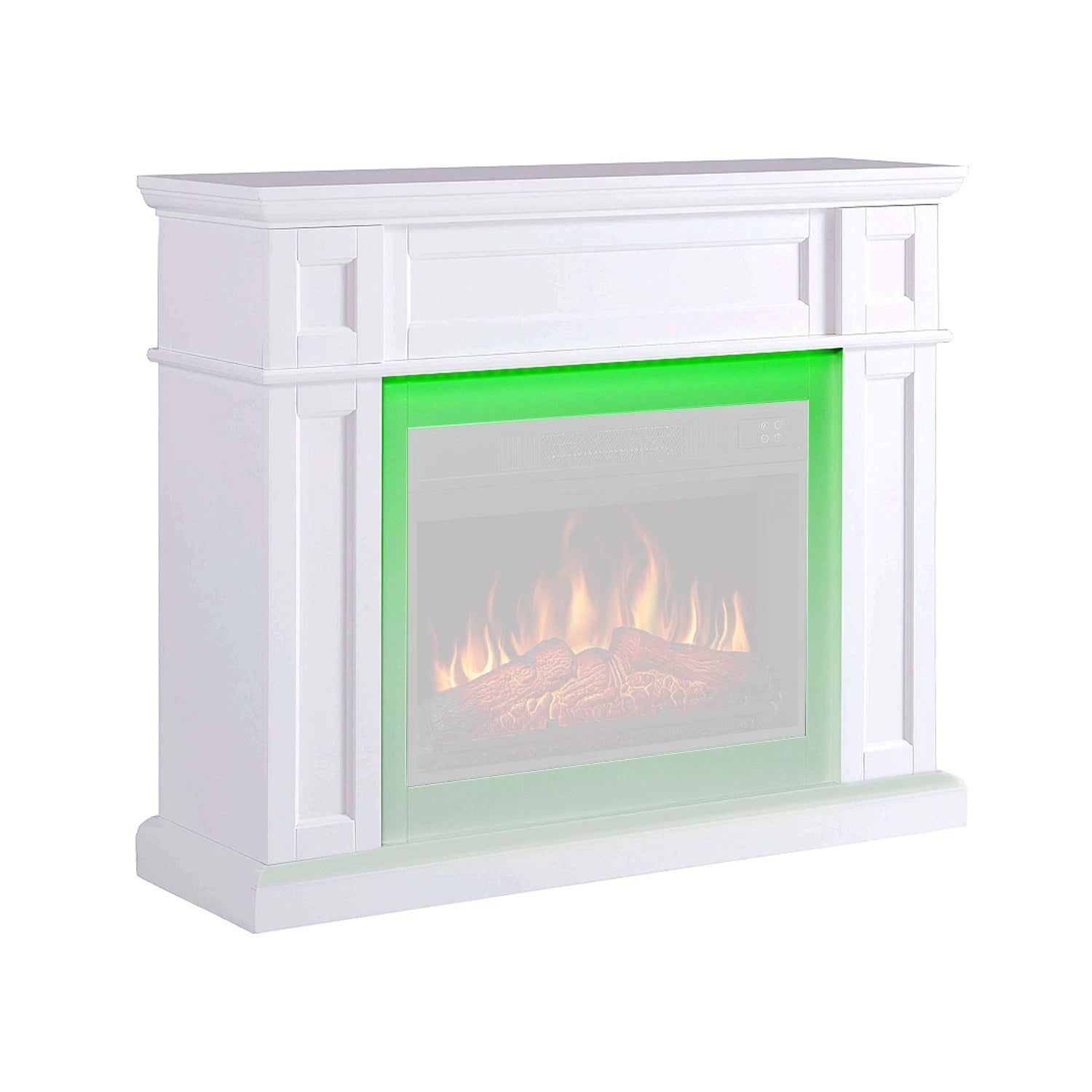 Compra el marco de chimenea Linz blanco – con iluminación LED ambiental | ArtiFlame