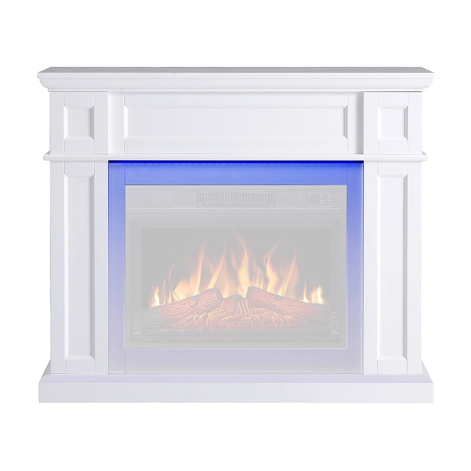 Compra el marco de chimenea Linz blanco – con iluminación LED ambiental | ArtiFlame