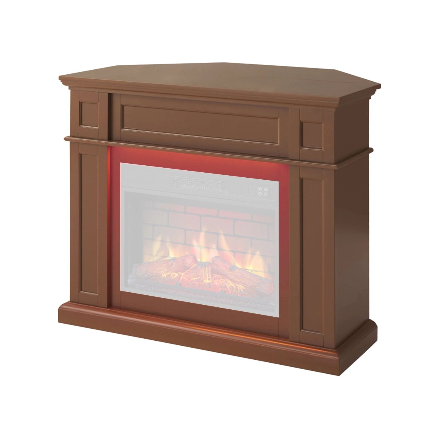 Chimenea Universal Linz 2 en 1 - Marrón (Solo Marco)