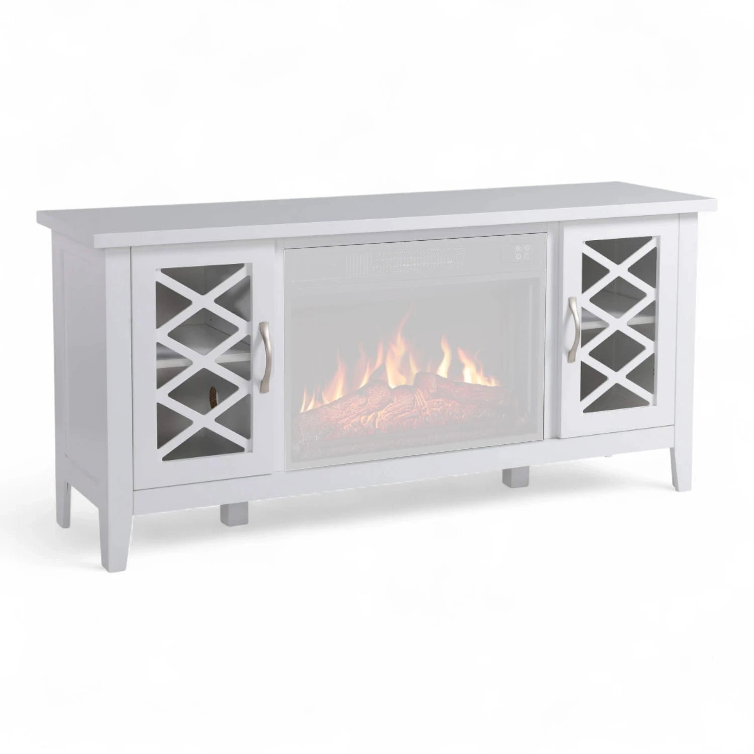 mueble para chimenea eléctrica