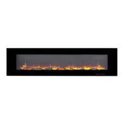 Azurite 182 cm - Wall-mounted electric fireplace from ScandiFlames Electric