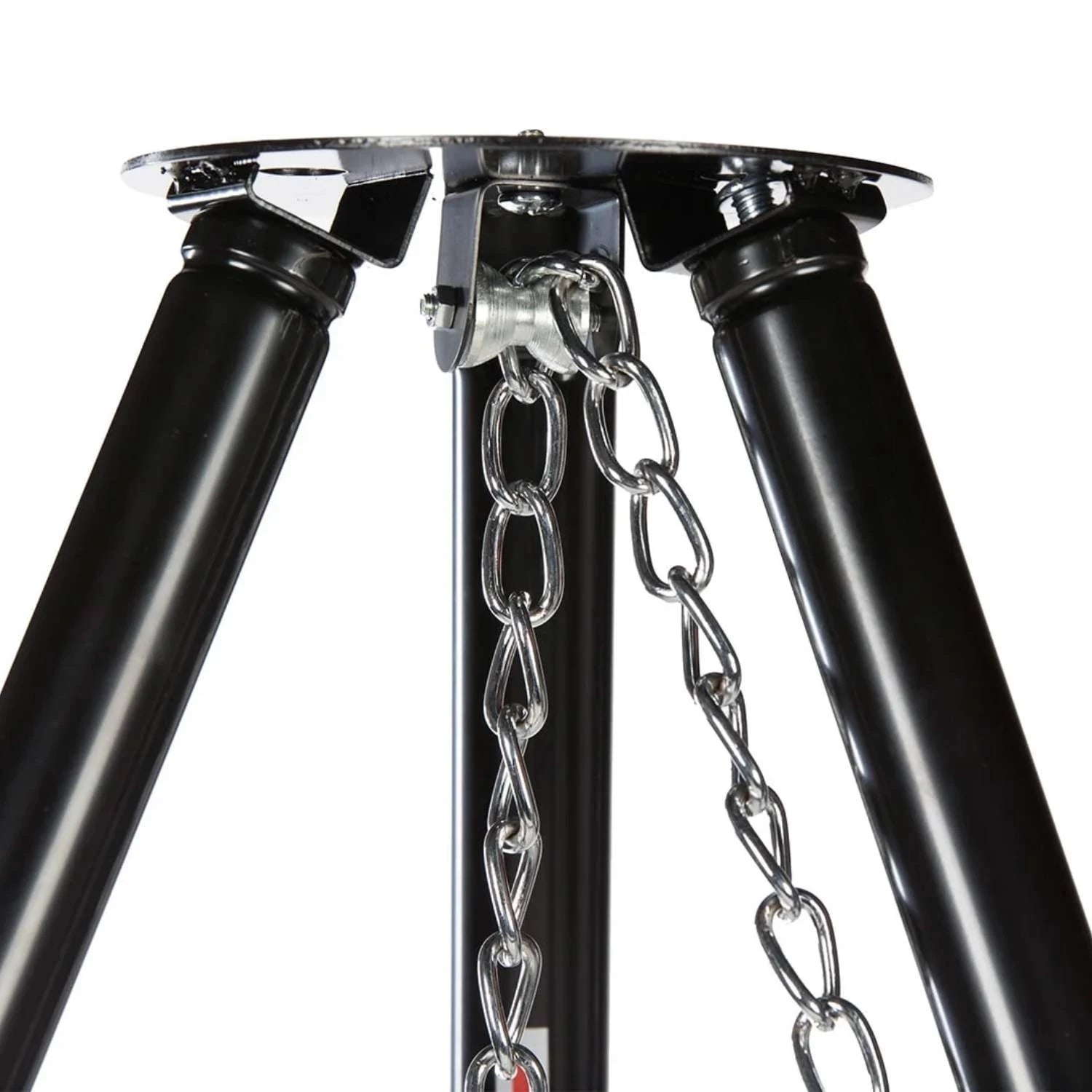 BBQ tripod, designed for grilling over an open flame with stability and versatility