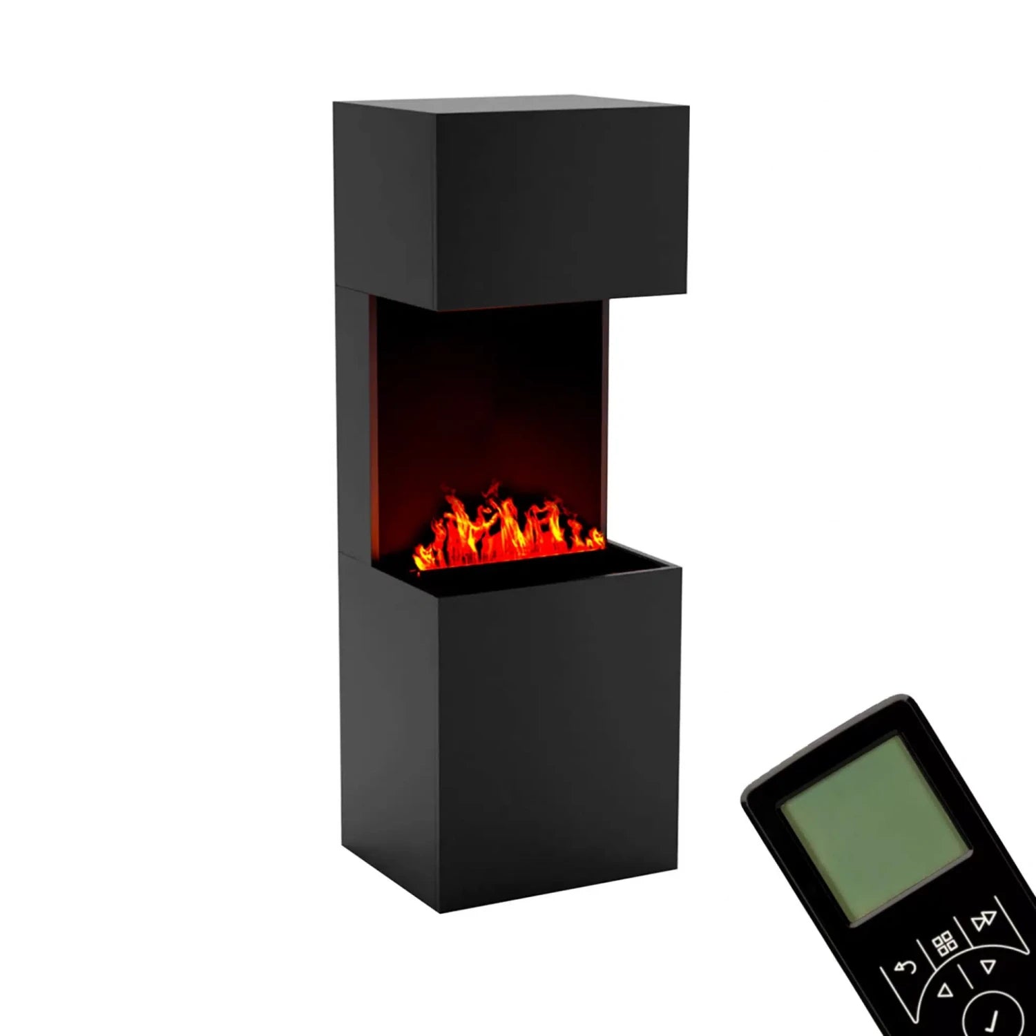 Chimenea híbrida Beethoven – Negro