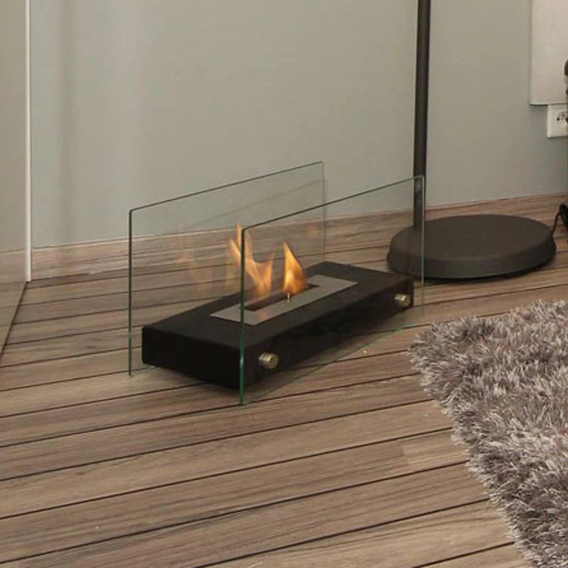 Berlin mini -biochimenea pequeña de mesa