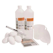 Decorations pack for bio fireplace