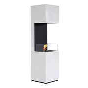 Chimenea de bioetanol independiente - Blanco