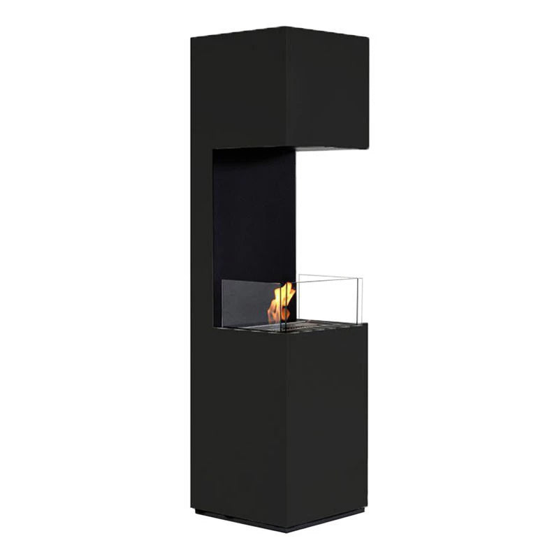 Chimenea abierta de bioetanol - negro