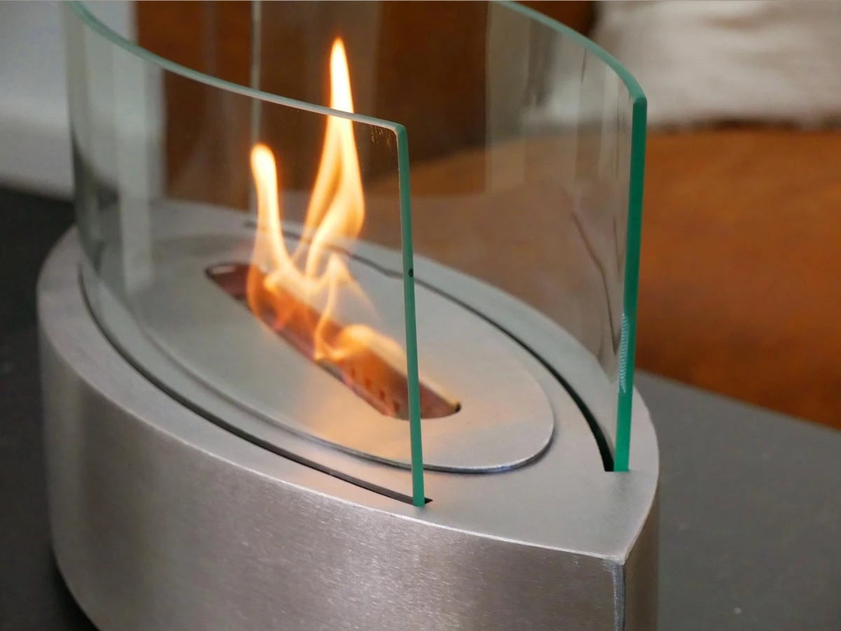 Oval - Chimenea de Bioetanol para mesa