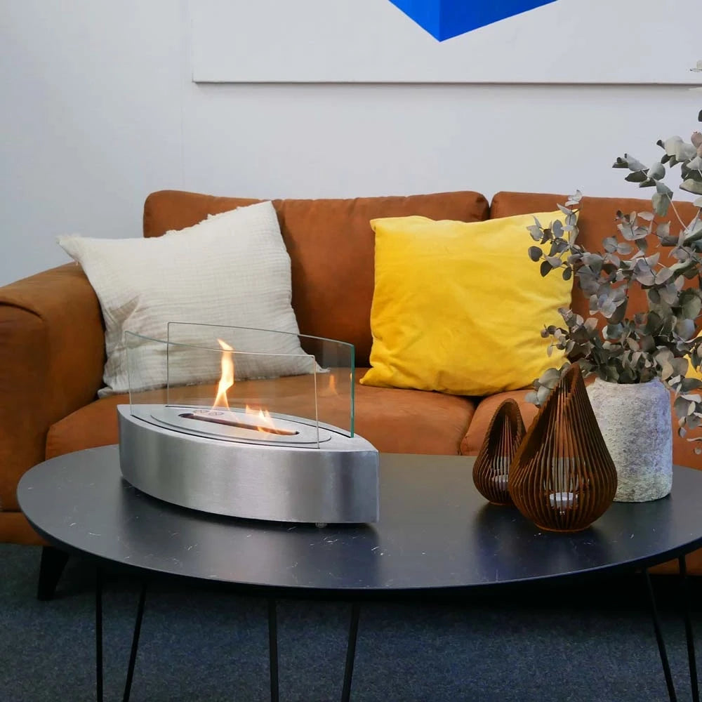 Oval - Chimenea de Bioetanol para mesa
