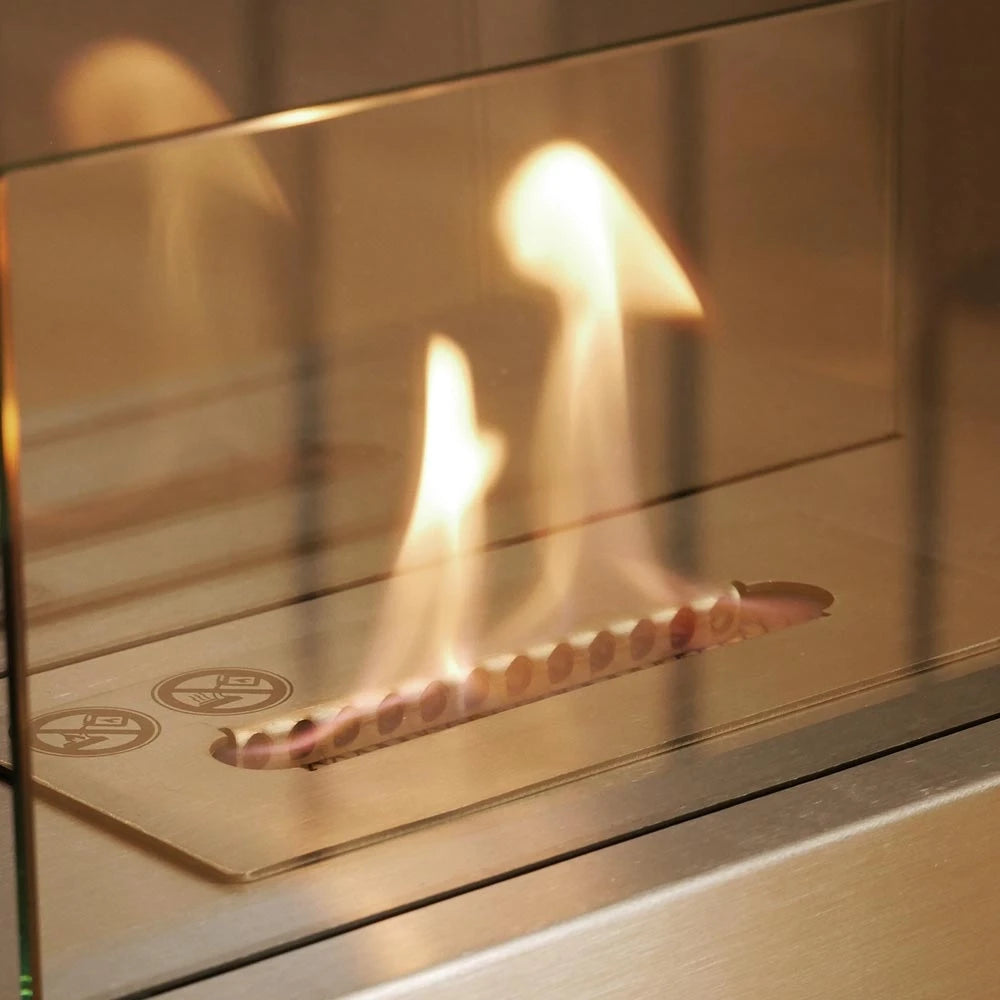 Lambeth acero - Chimenea de sobremesa