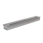 Quemador de bioetanol alargado de 4 litros - 80 cm