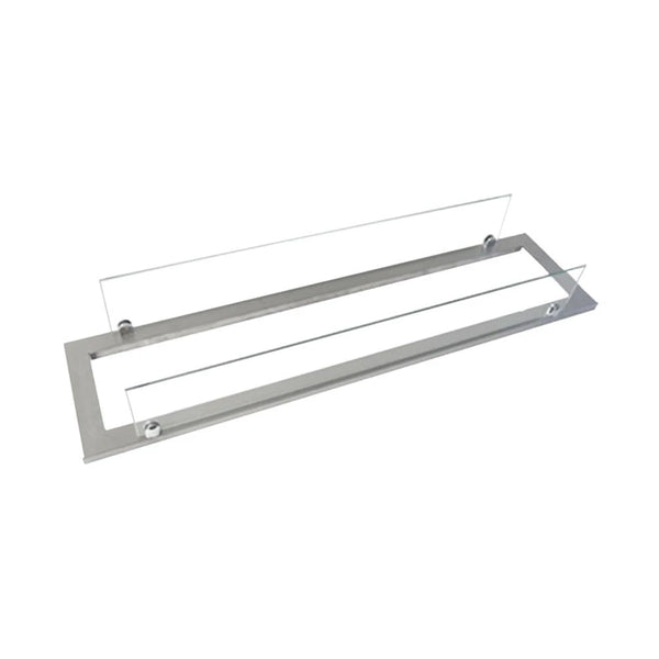 Marco de quemador con vidrio- 80 cm