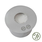 Quemador de bioetanol exterior redondo - 22 cm