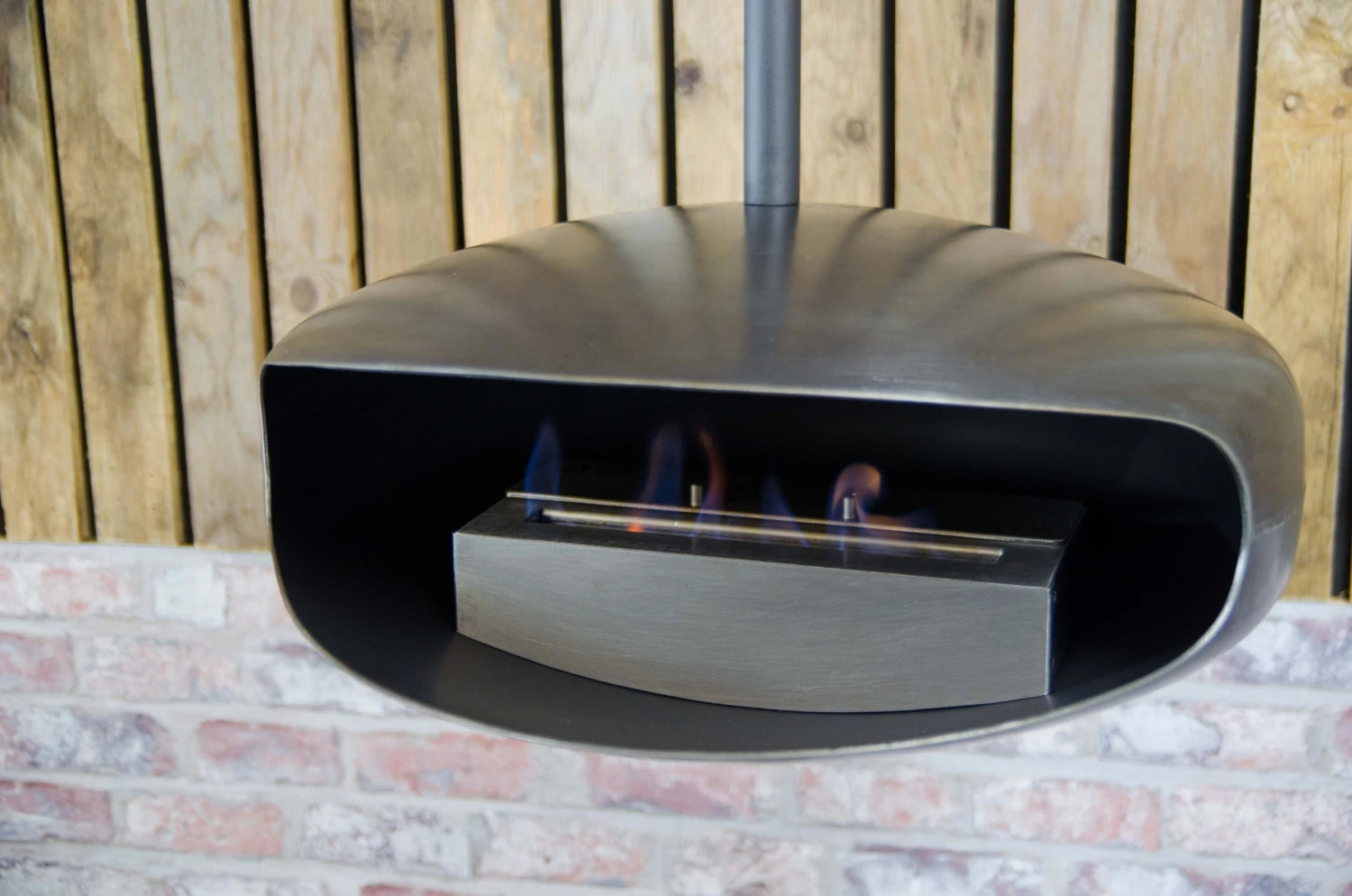 New York UFO-50 Hein & Haugaard ceiling-mounted bio fireplace