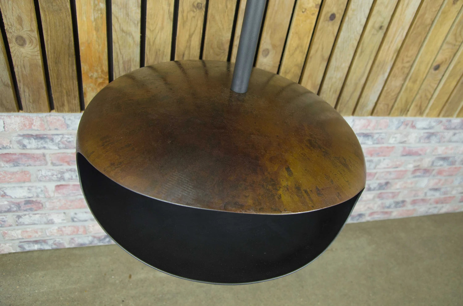 Hein and Haugaard Oxide UFO-50 ceiling-mounted bio fireplace