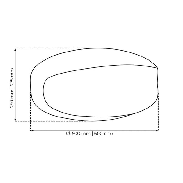 UFO-60 hogares de pared - Slim