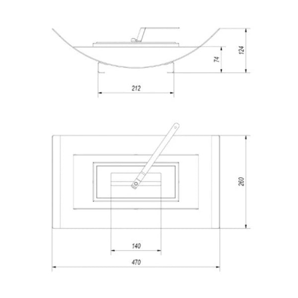 Arc Mini - Bend chimenea de bioetanol