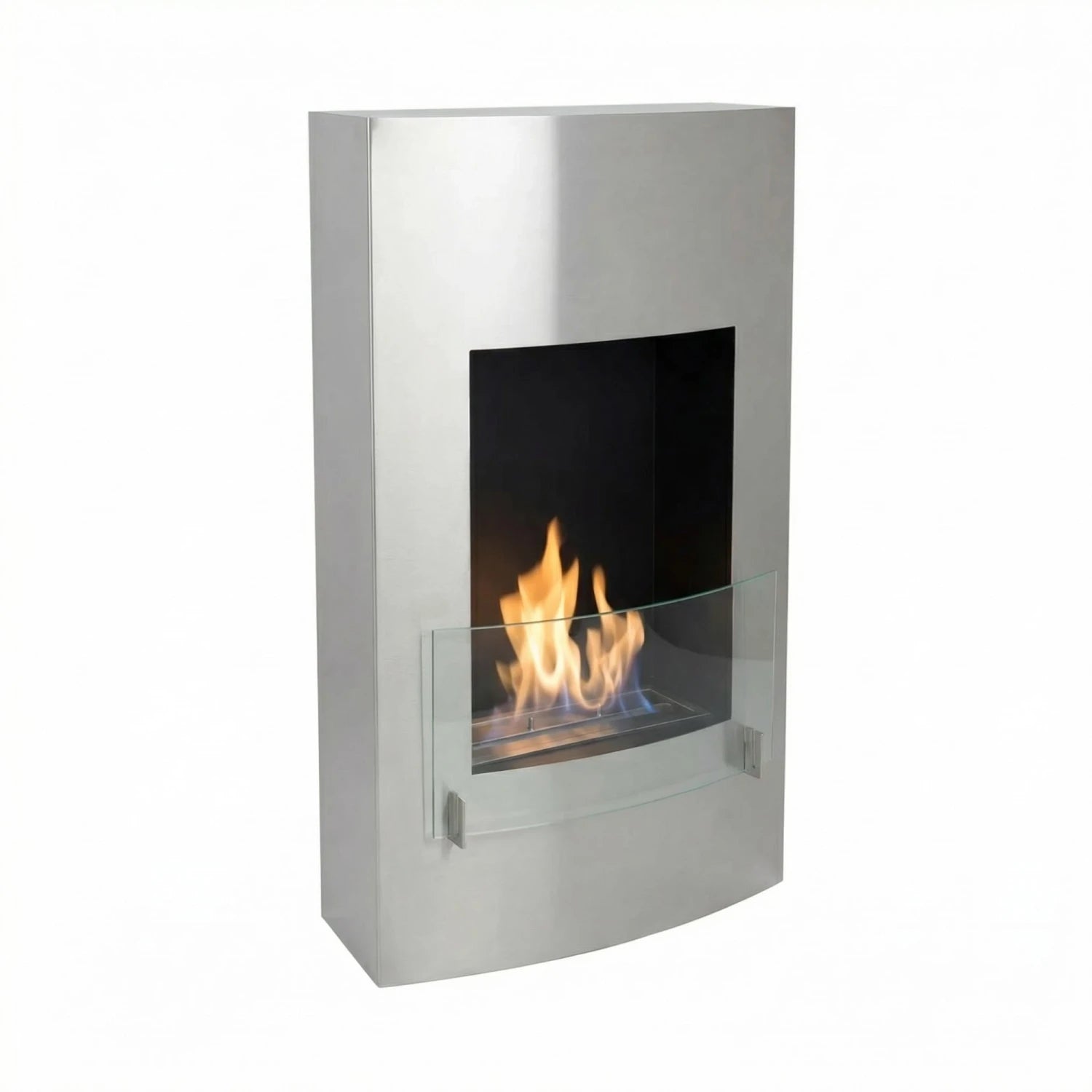 Chimenea de bioetanol vertical de acero inoxidable
