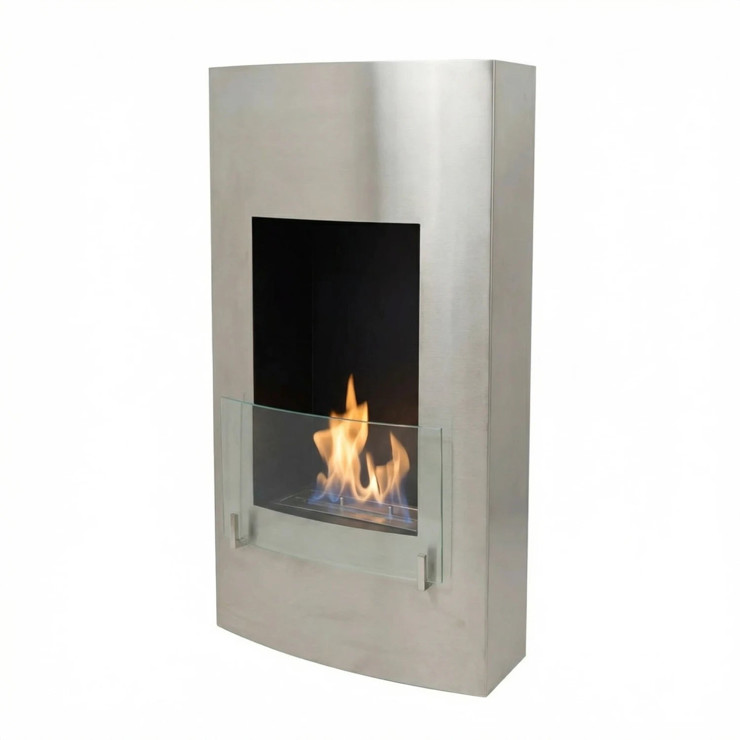 Chimenea de bioetanol vertical de acero inoxidable