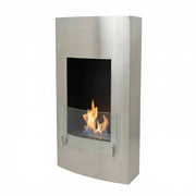 Chimenea de bioetanol vertical de acero inoxidable