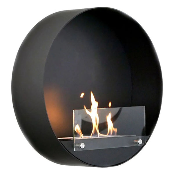Delaware Negro - Chimenea bioetanol de pared