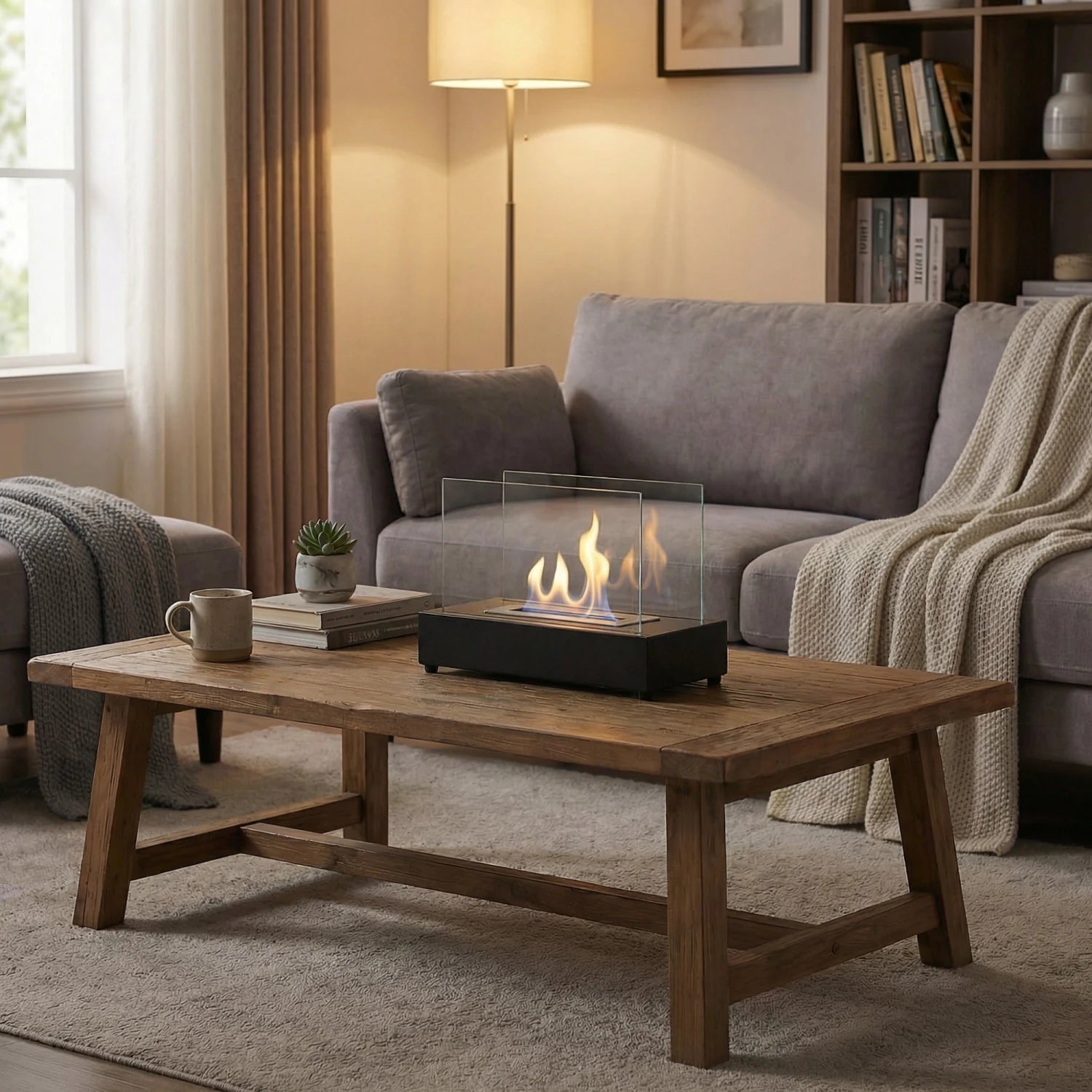 Lambeth Negro - Chimenea sobremesa