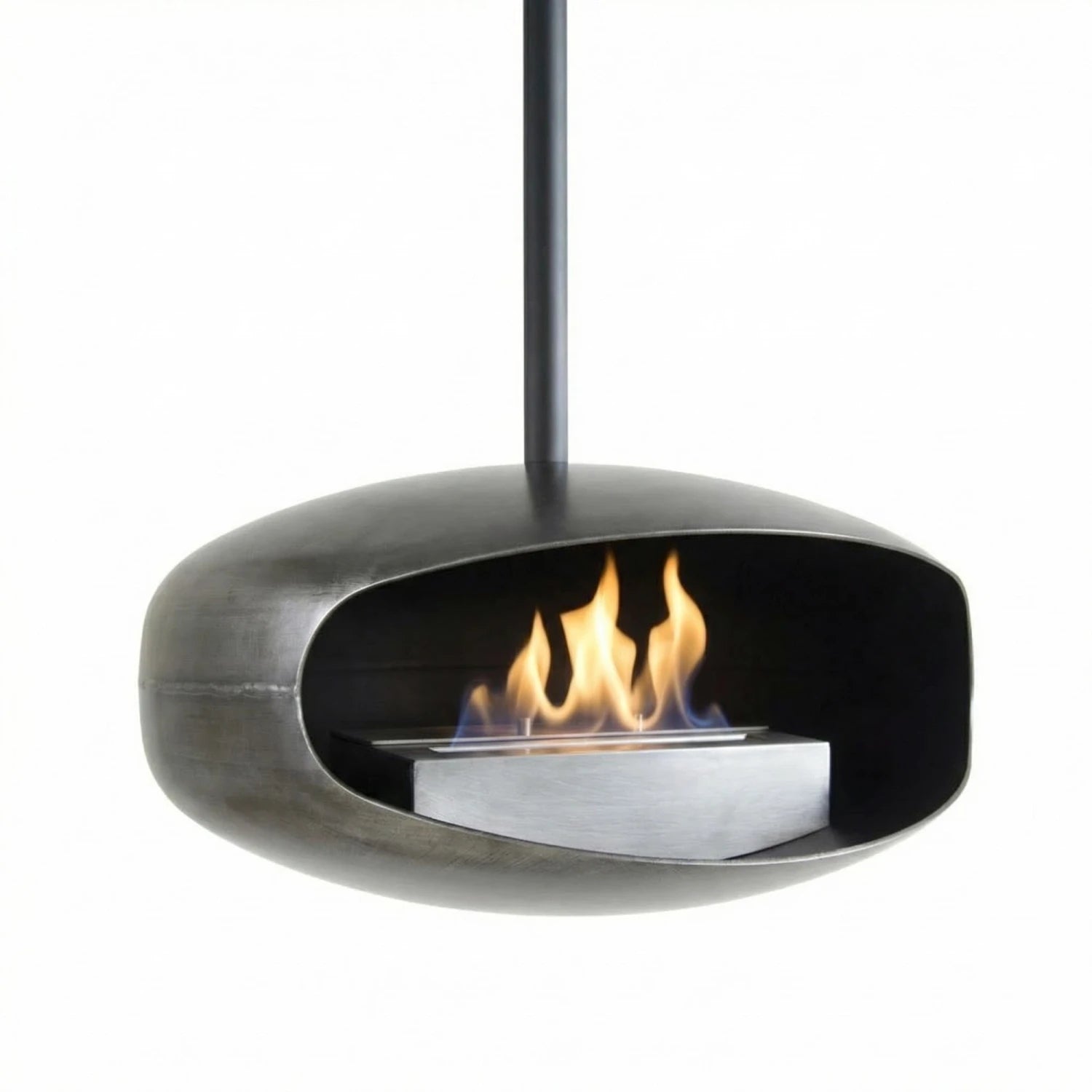 New York UFO-50 Hein & Haugaard ceiling-mounted bio fireplace