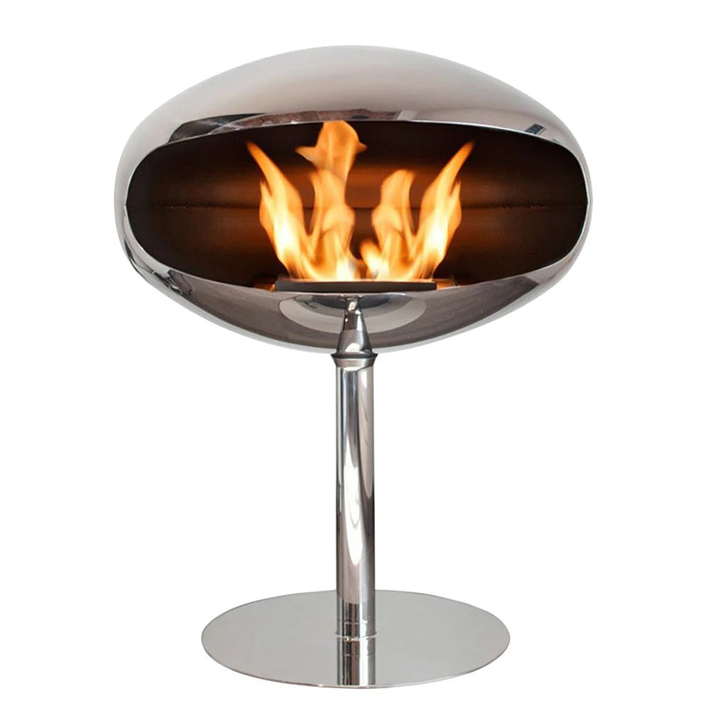 Cocoon Pedestal Acero
