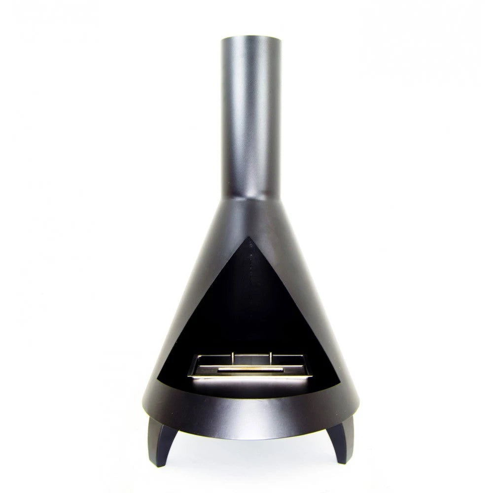 Salem - Chimenea de bioetanol estilo estufa de leña en acero