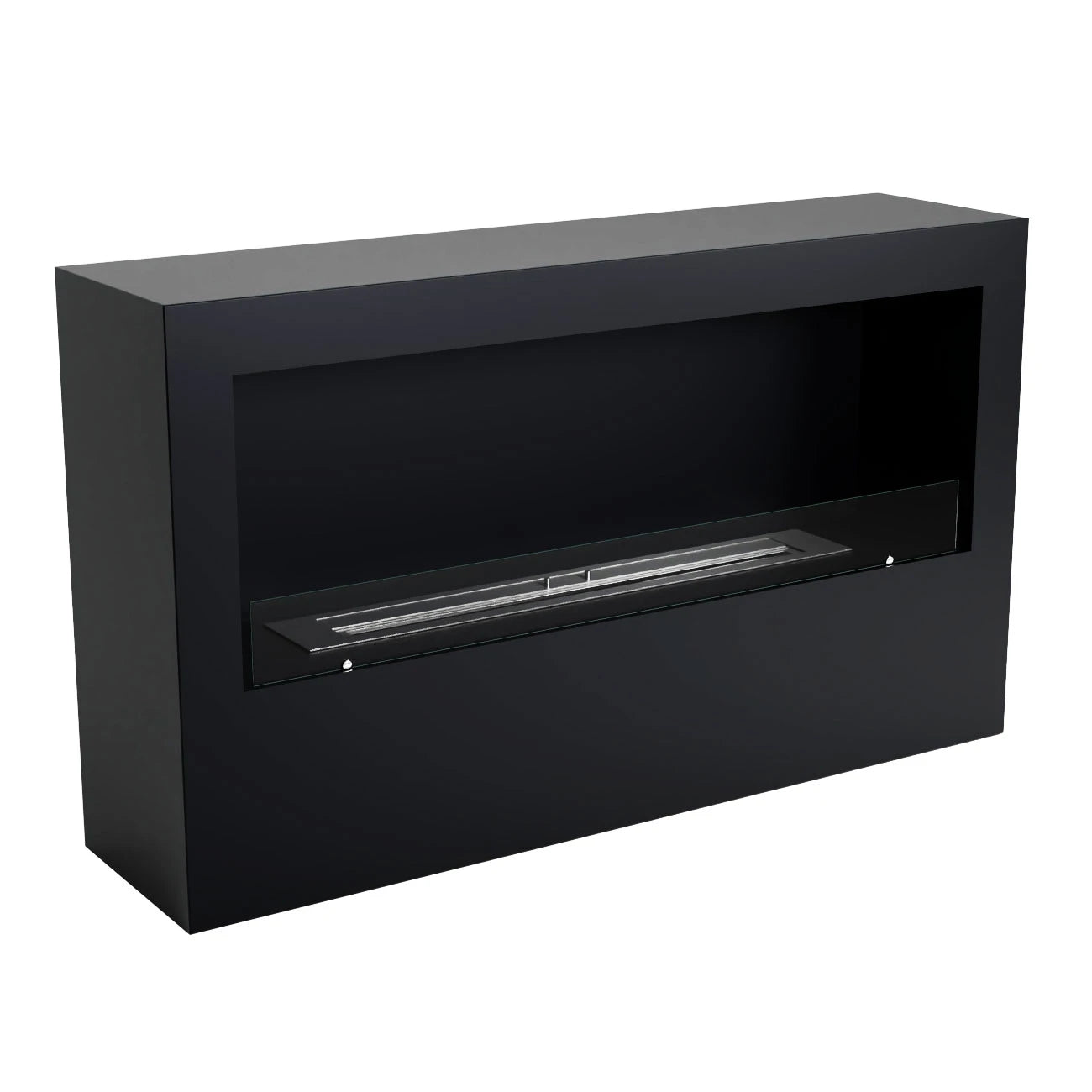 Bismarck - Negro - Chimenea bioetanol de 1 Cara