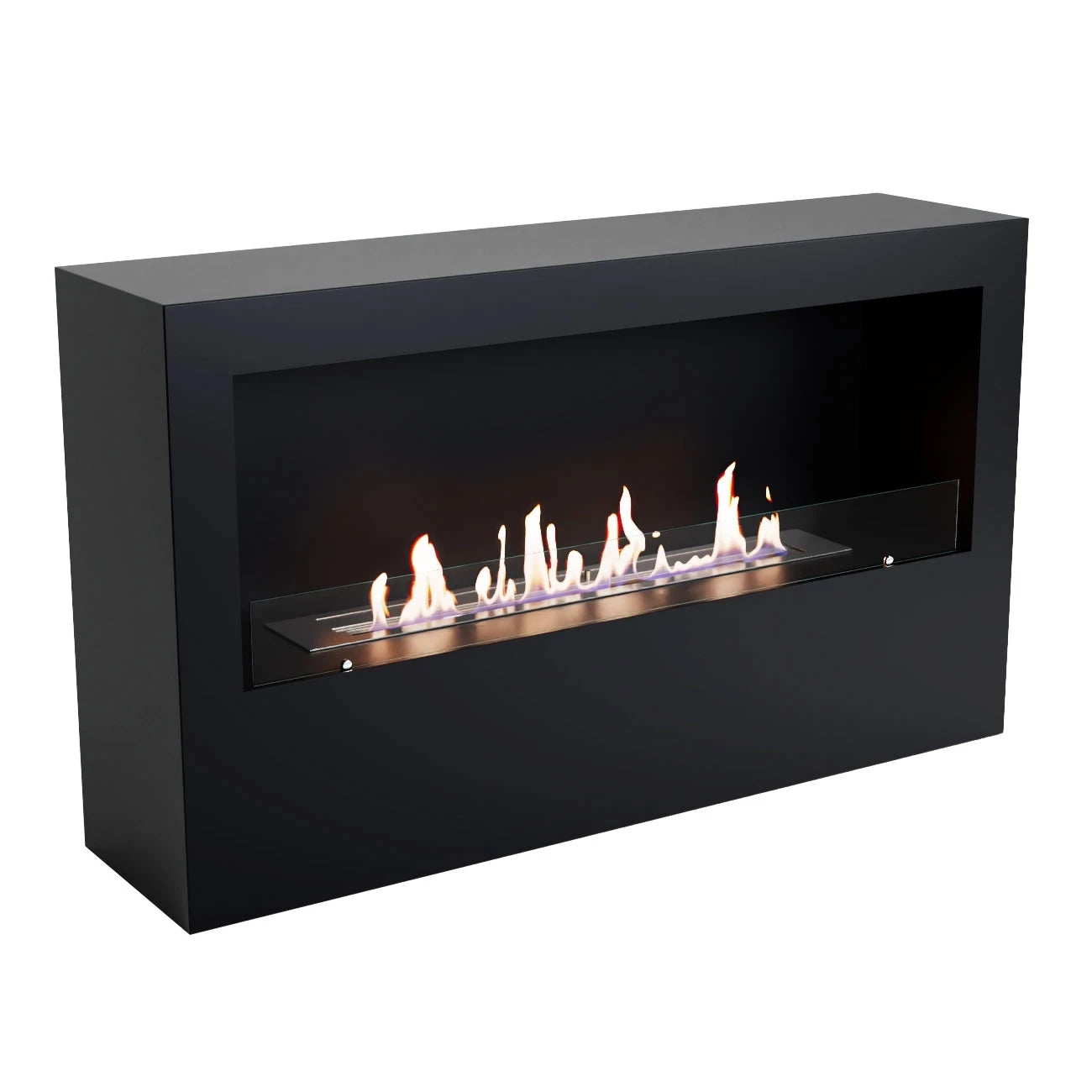 Bismarck - Negro - Chimenea bioetanol de 1 Cara
