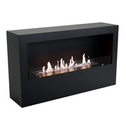 Bismarck - Negro - Chimenea bioetanol de 1 Cara