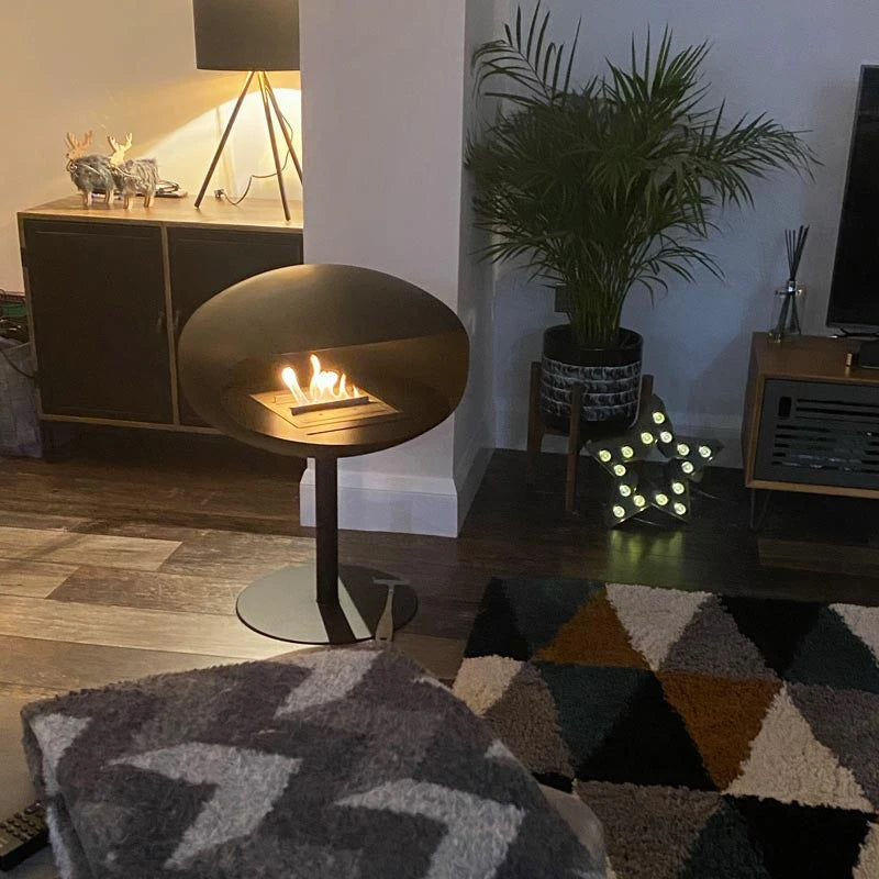 Cocoon Pedestal Negro