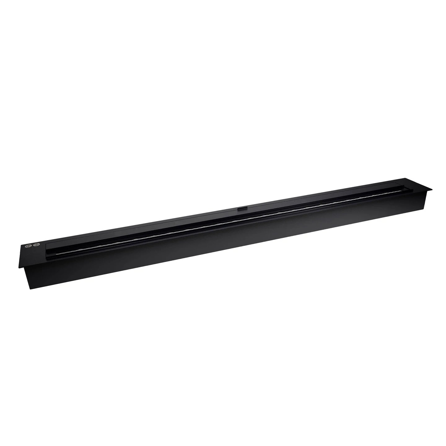 Quemador de bioetanol 6L 120 cm - Negro