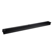 Quemador de bioetanol 6L 120 cm - Negro