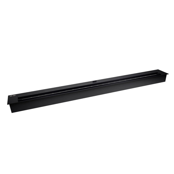 Quemador de bioetanol 6L 120 cm - Negro
