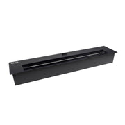 ScandiFlames Superior 3.5L black bioethanol burner insert 60 cm with lip