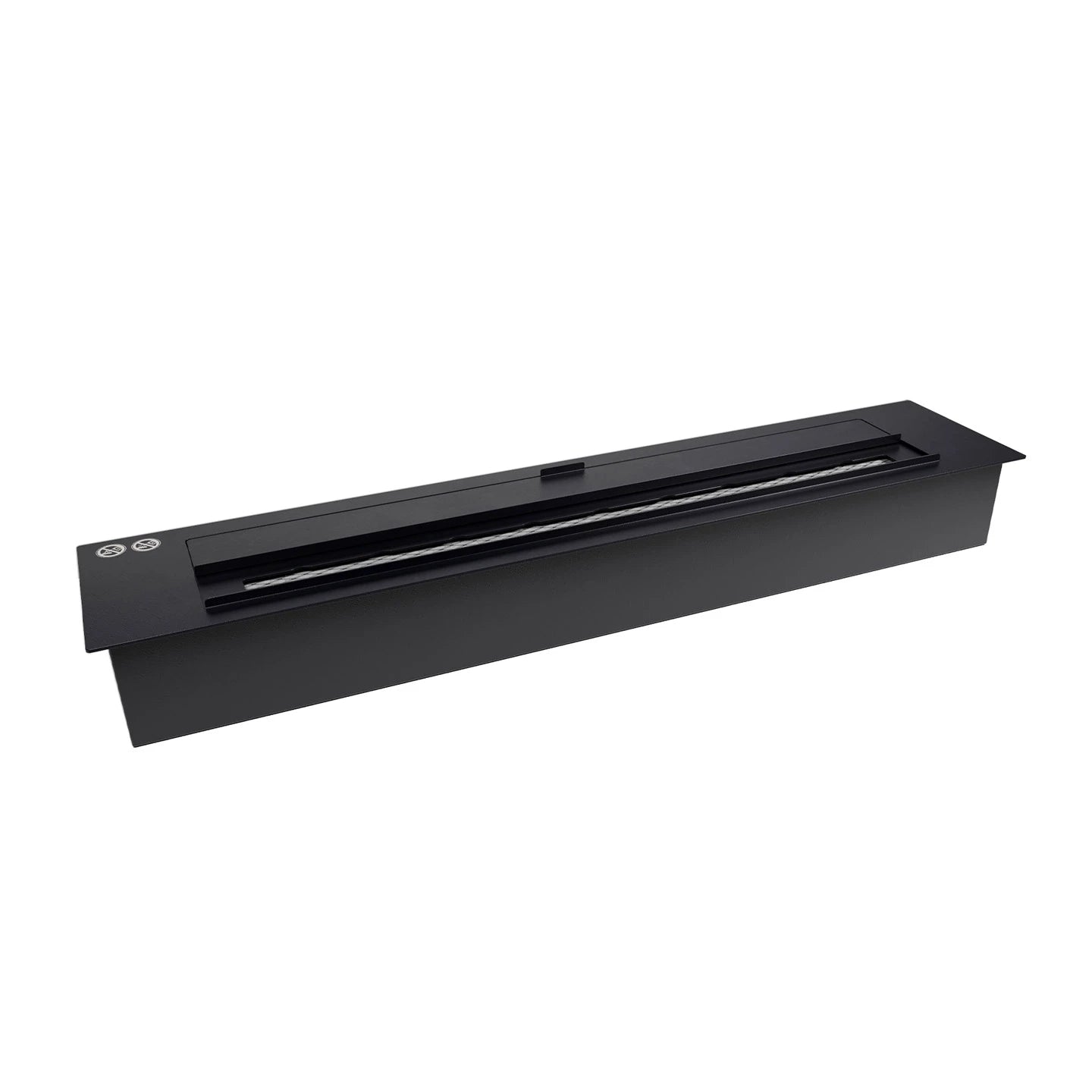 ScandiFlames Superior 3.5L black bioethanol burner insert 60 cm with lip