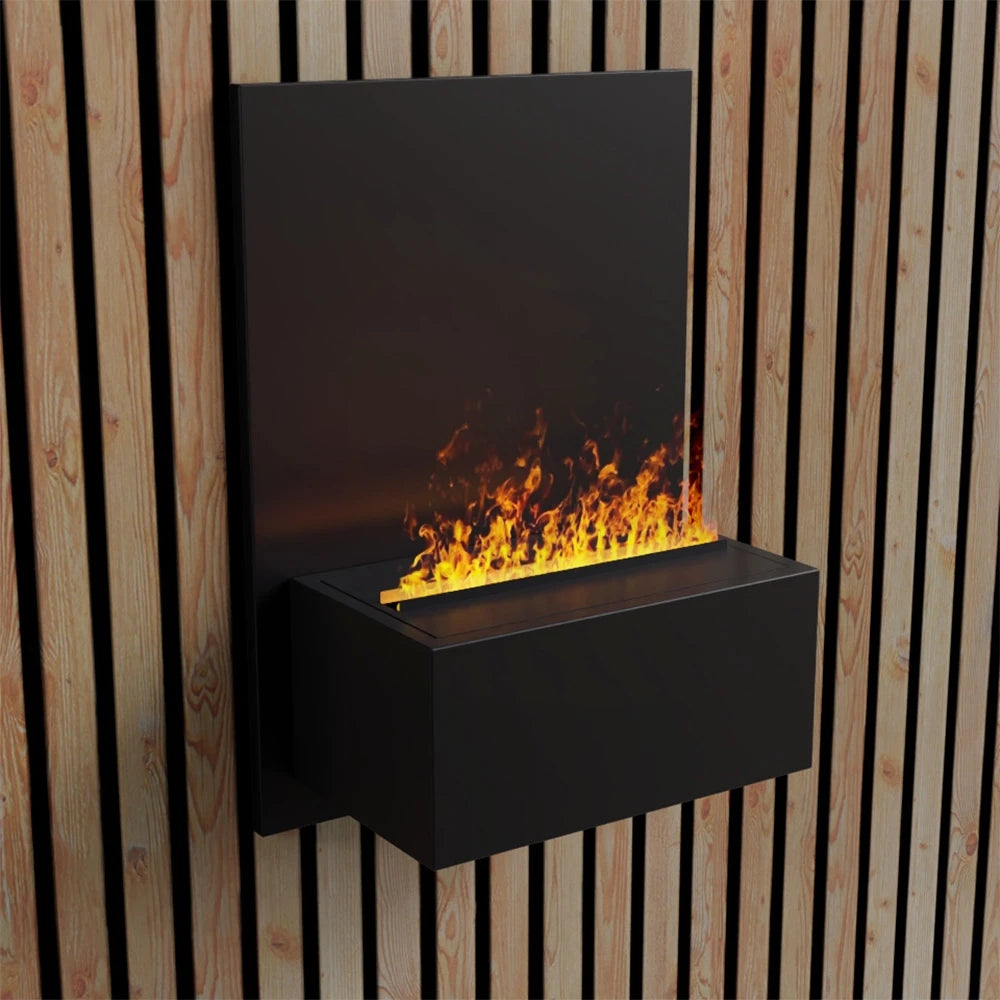 Brekke chimenea vapor de agua - Negra