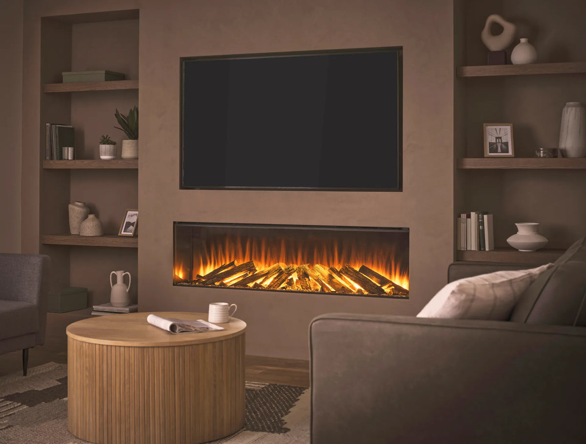 New Forest 1600 - Chimenea Eléctrica Empotrada