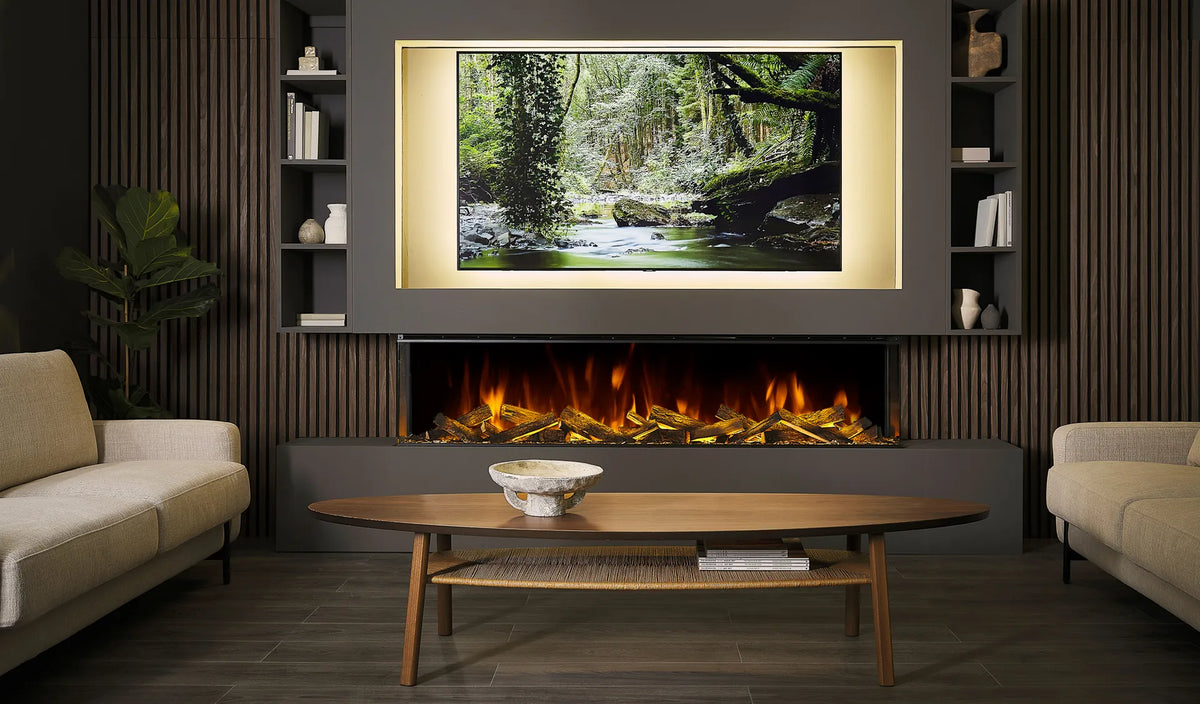New Forest 1900 - Chimenea Eléctrica Empotrada
